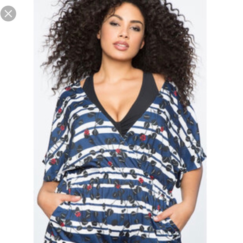 Eloquii Romper Swim Coverup